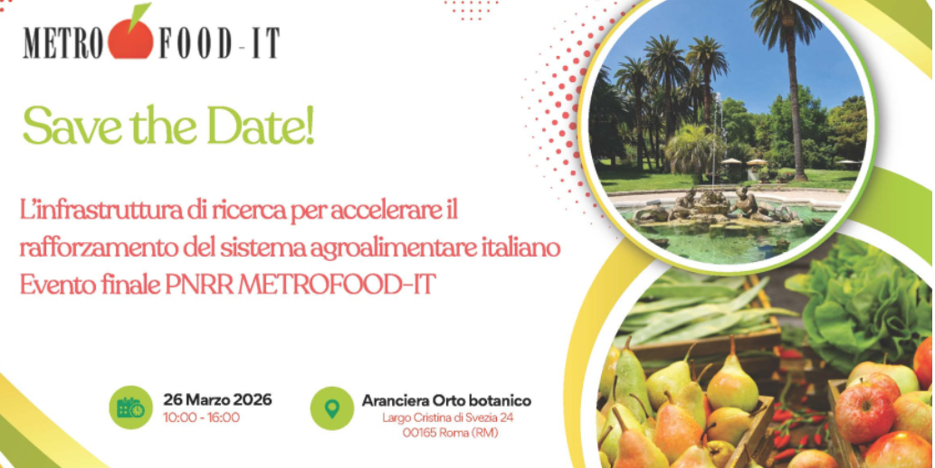 L’Infrastruttura di ricerca per accelerare il rafforzamento del sistema agroalimentare italiano